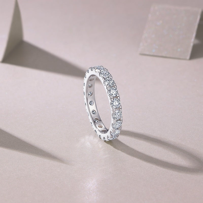Spring Breeze Moissanite Ring