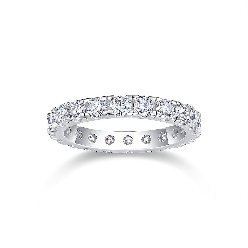 Spring Breeze Moissanite Ring