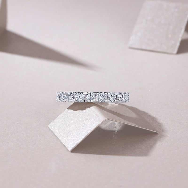 Spring Breeze Moissanite Ring