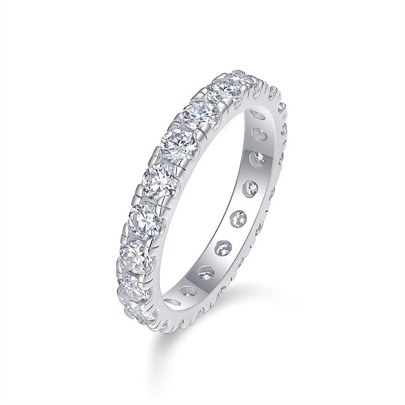Spring Breeze Moissanite Ring